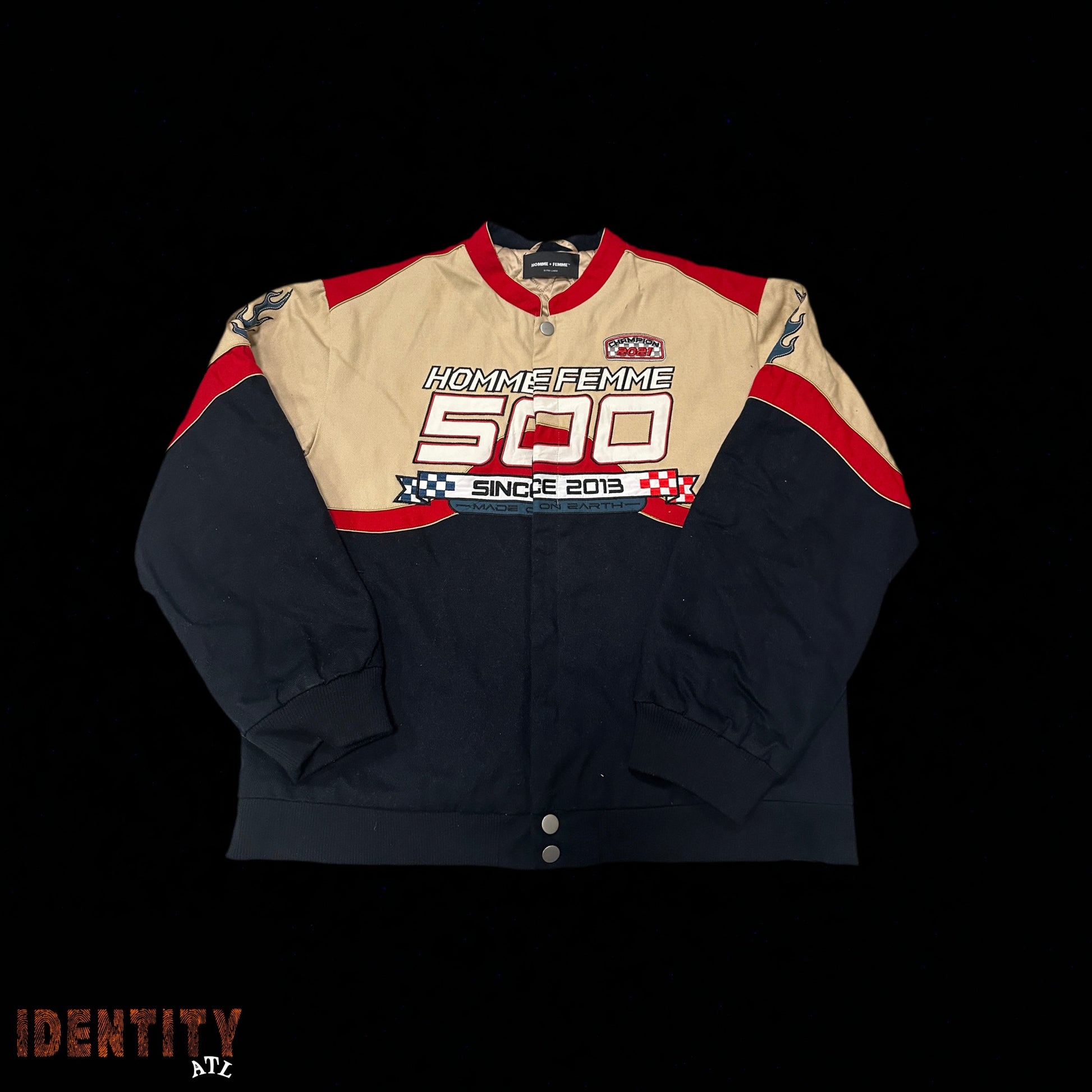Homme Femme Racing Jacket
