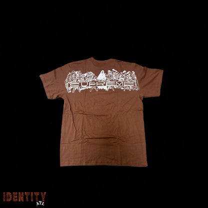 Supreme Supper Tee Brown