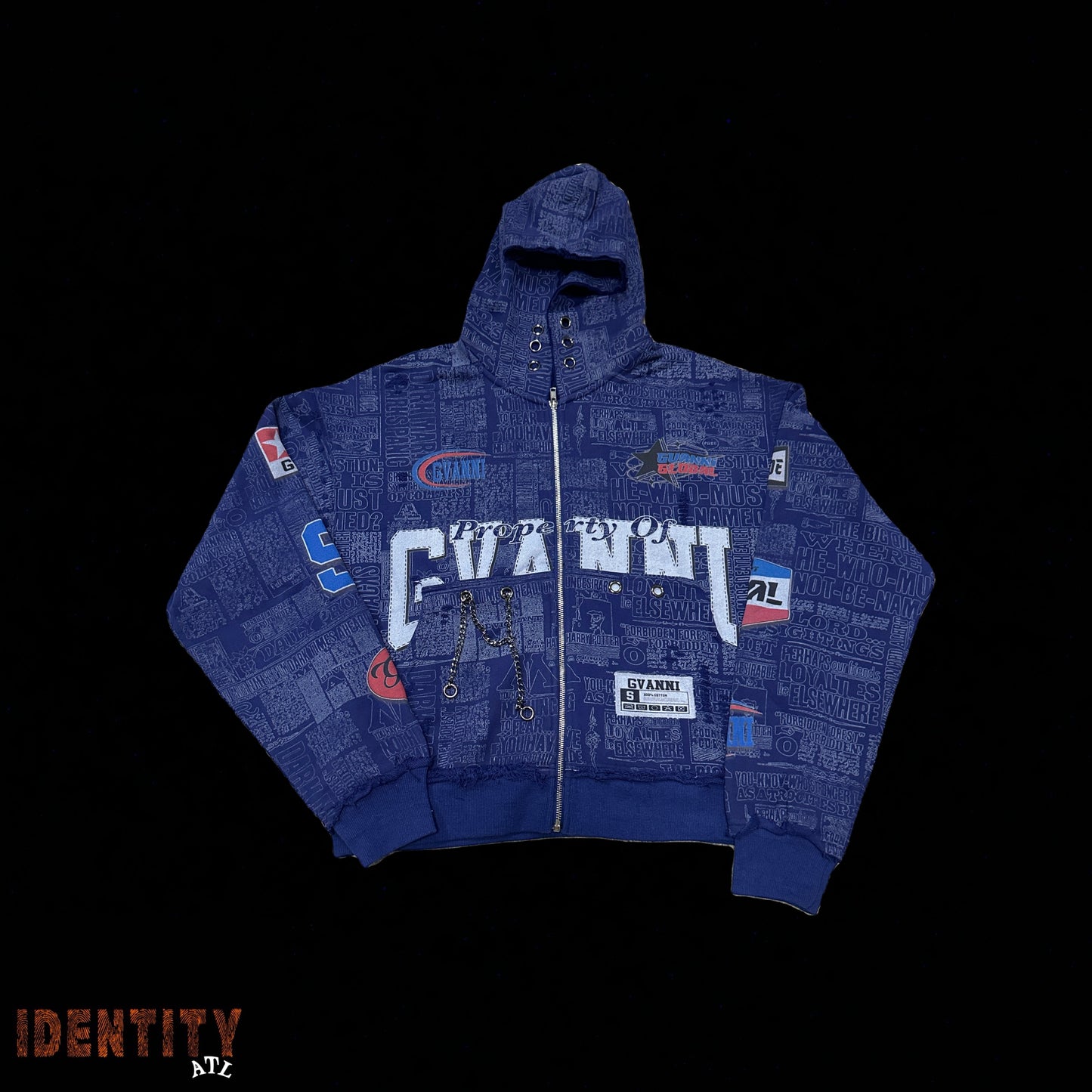 Gvanni Property of Gvanni ZipUp Hoodie