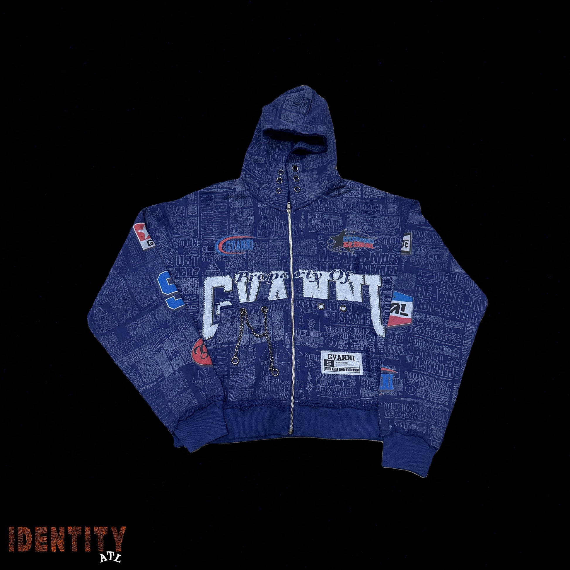 Gvanni Property of Gvanni ZipUp Hoodie