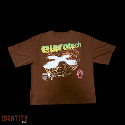 Euro Does Gap Tee Brown