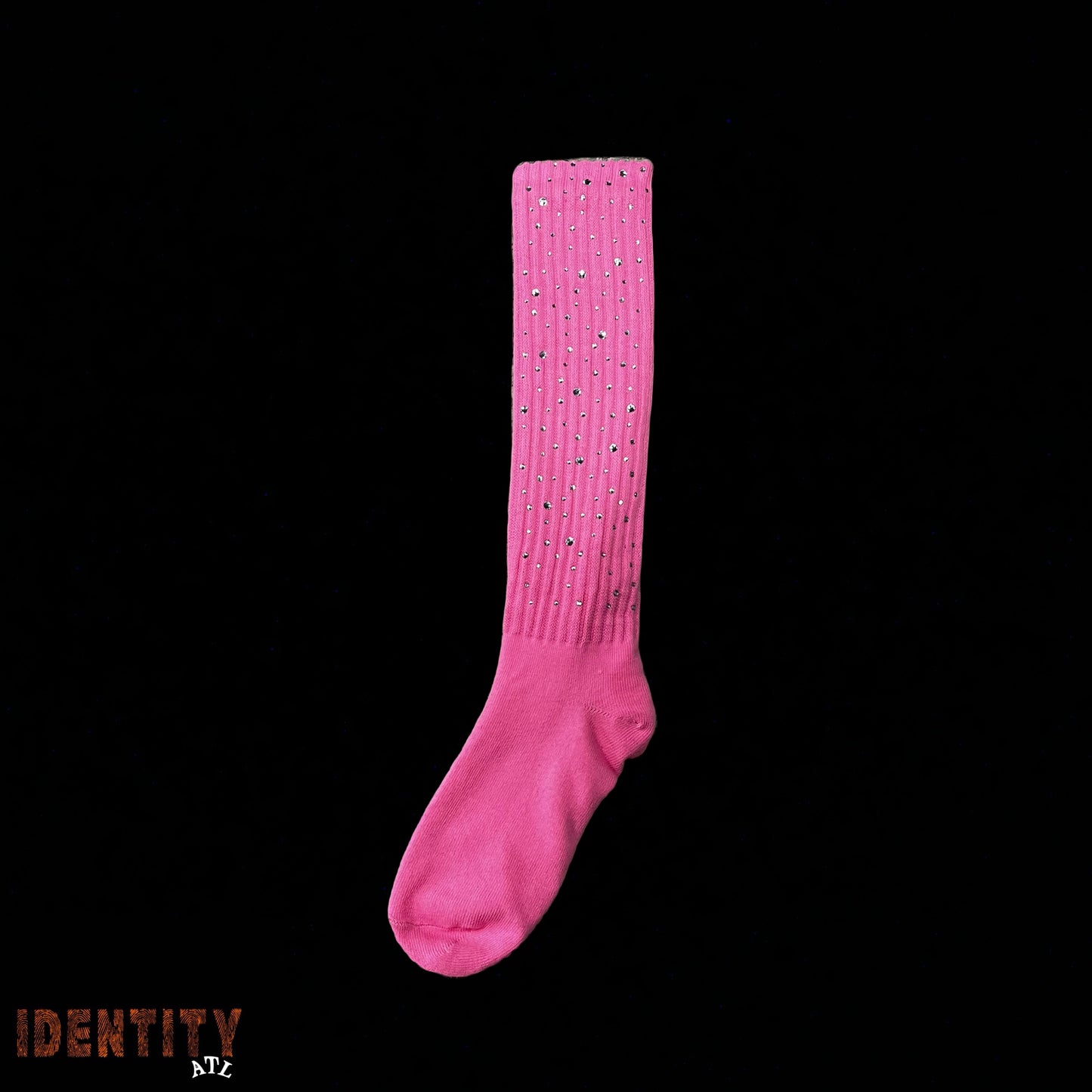 PungaDreams Rhinestone Stepping Socks Pink