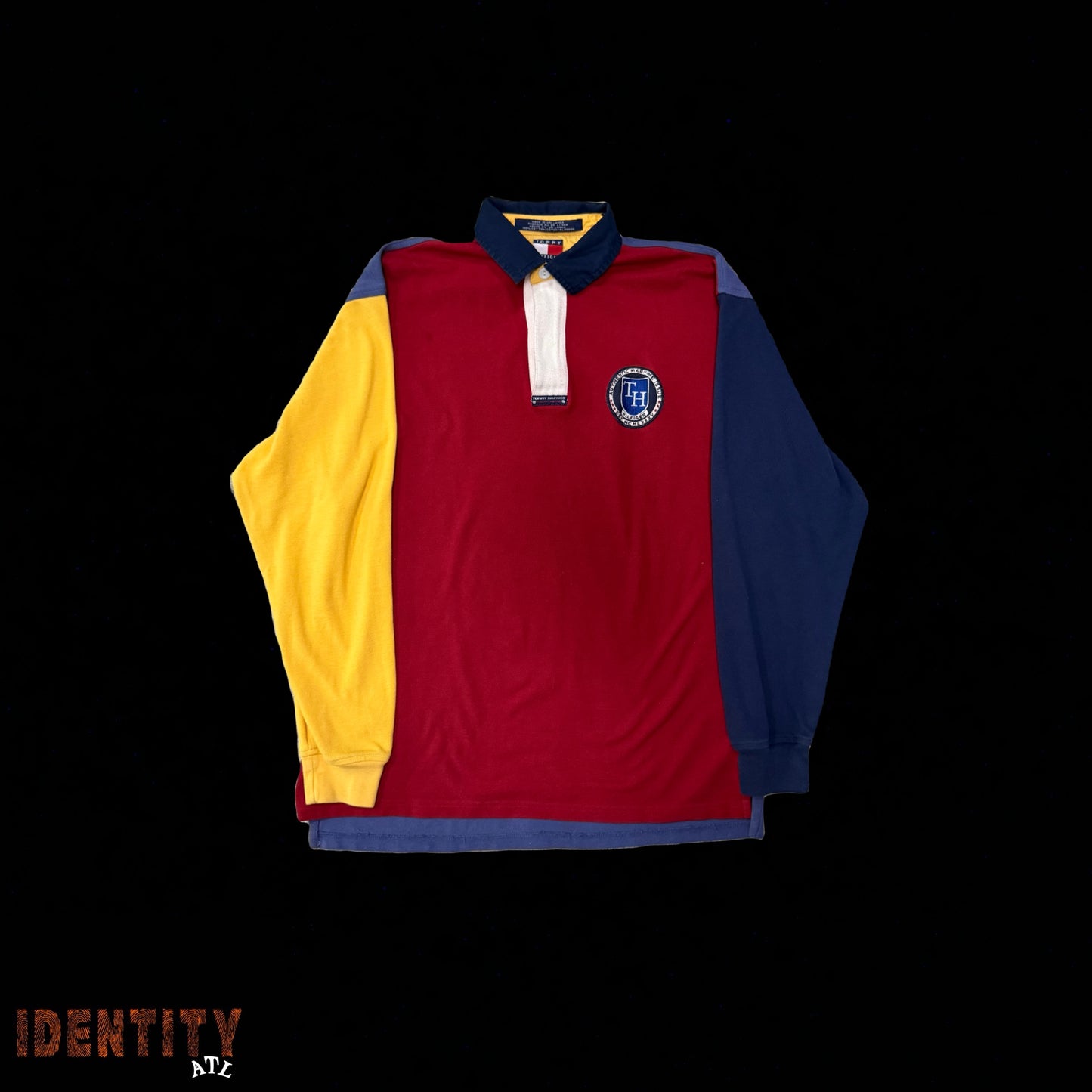 Vintage Tommy Hilfiger Multi-Panel Polo Shirt