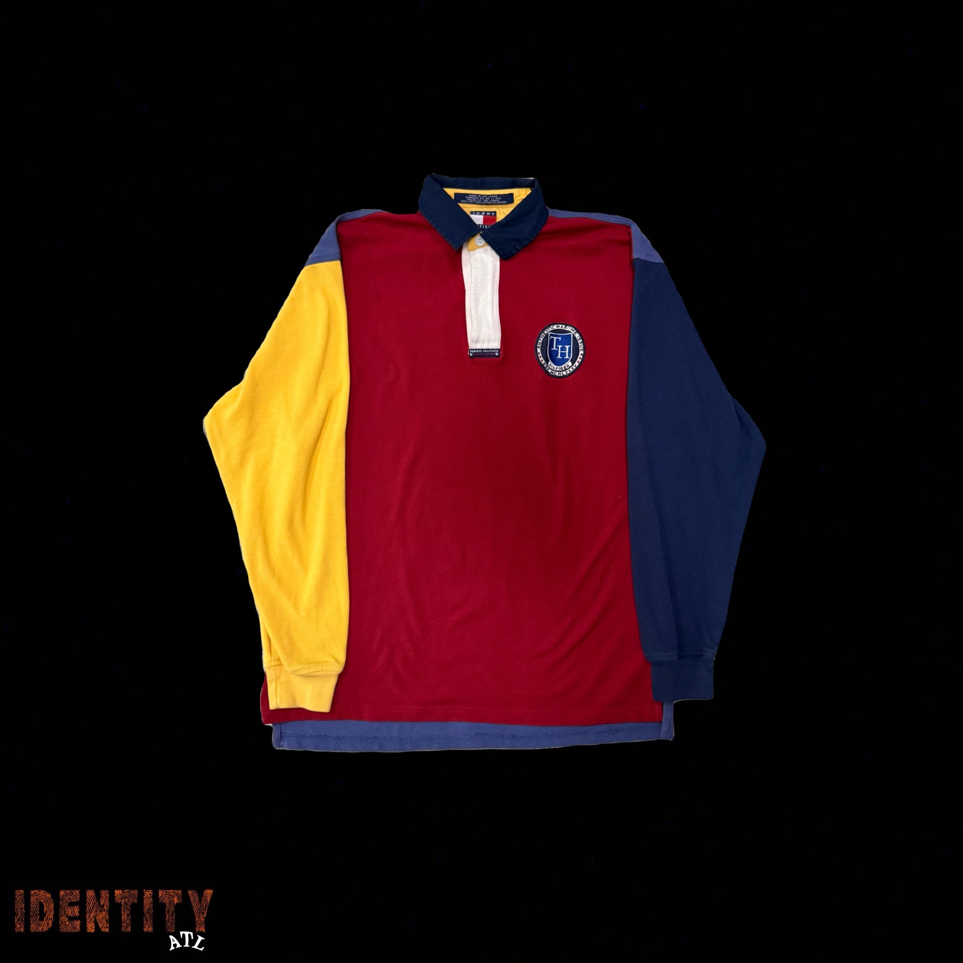 Vintage Tommy Hilfiger Multi-Panel Polo Shirt