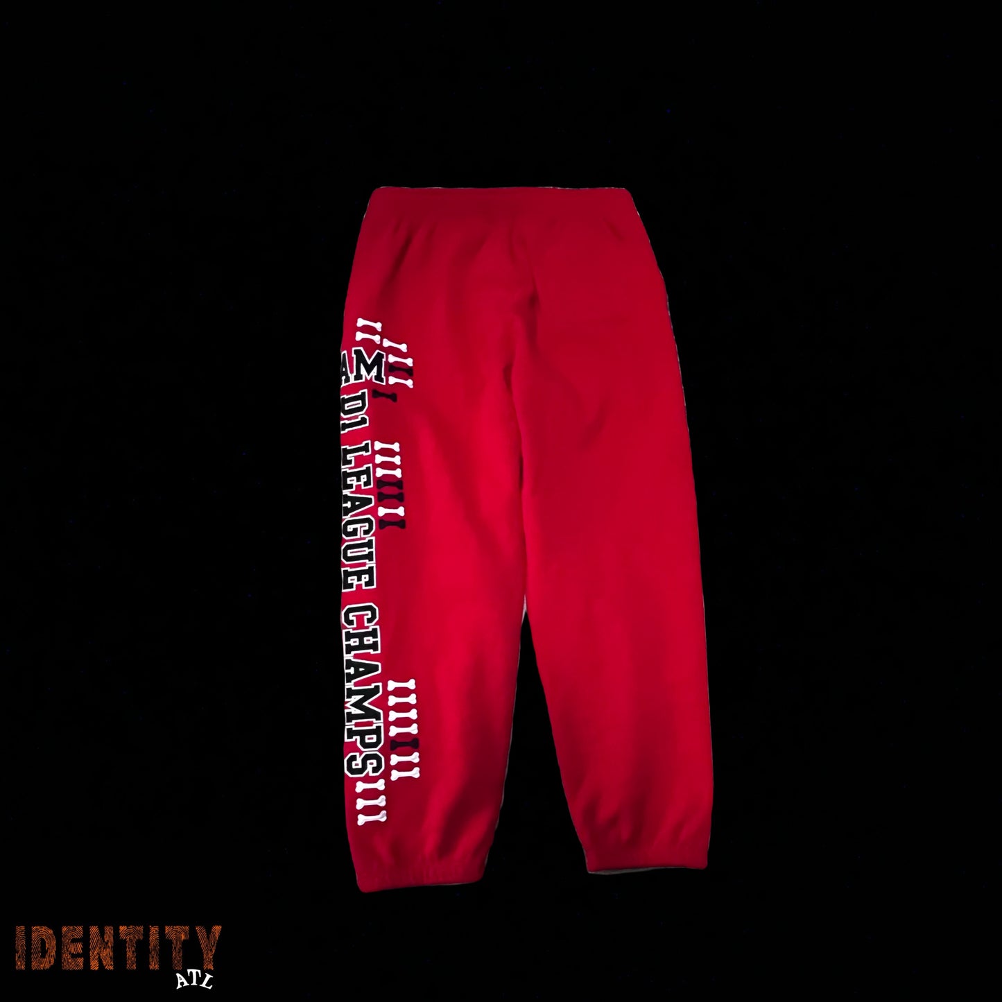 Supreme League Champs Sweatpant Red