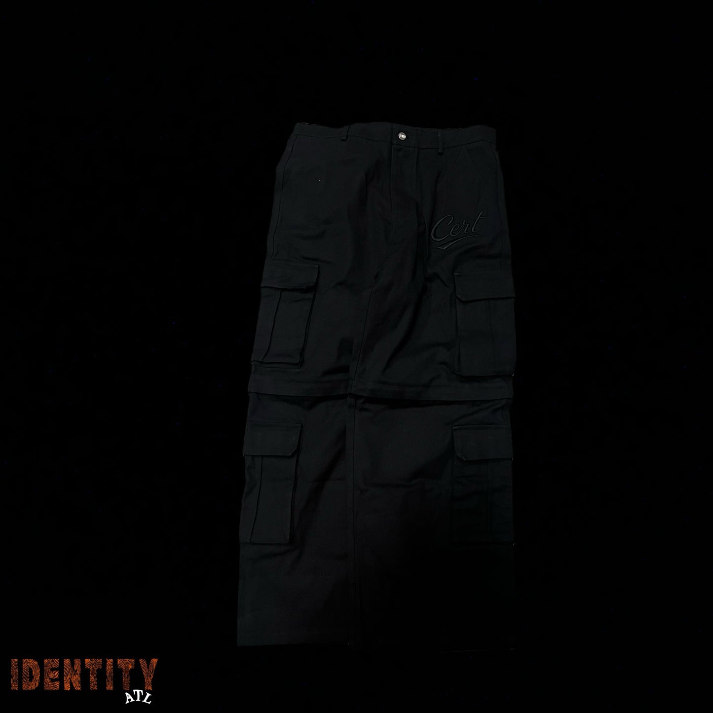 Certified Black Cargo Pants
