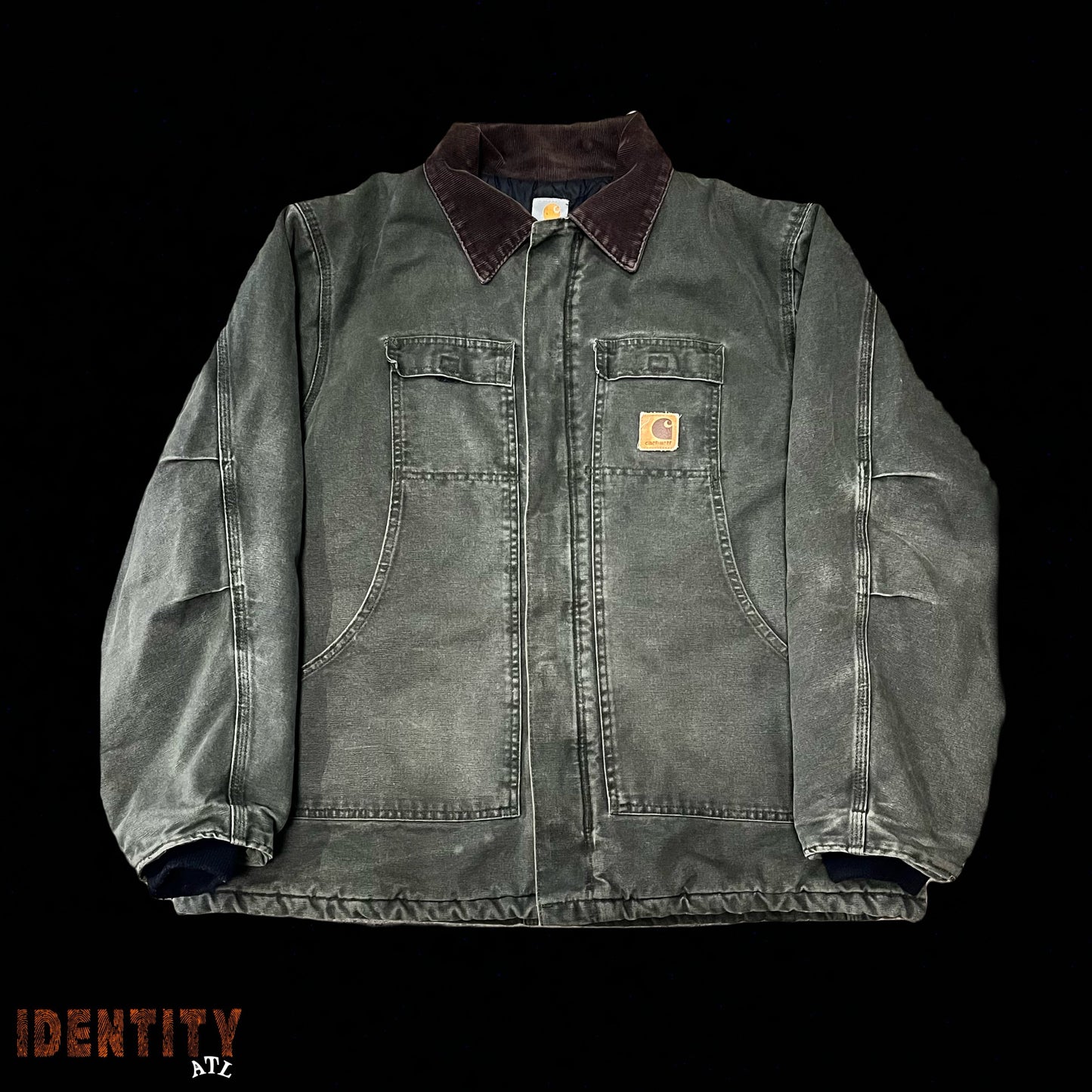 Vintage Carhartt Olive Work Jacket