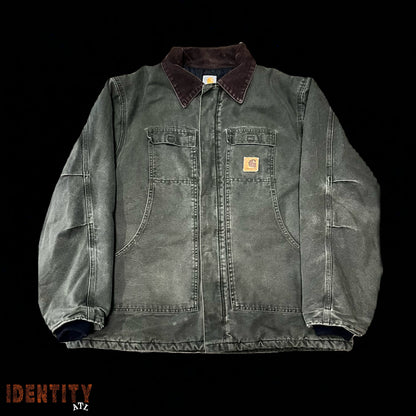 Vintage Carhartt Olive Work Jacket