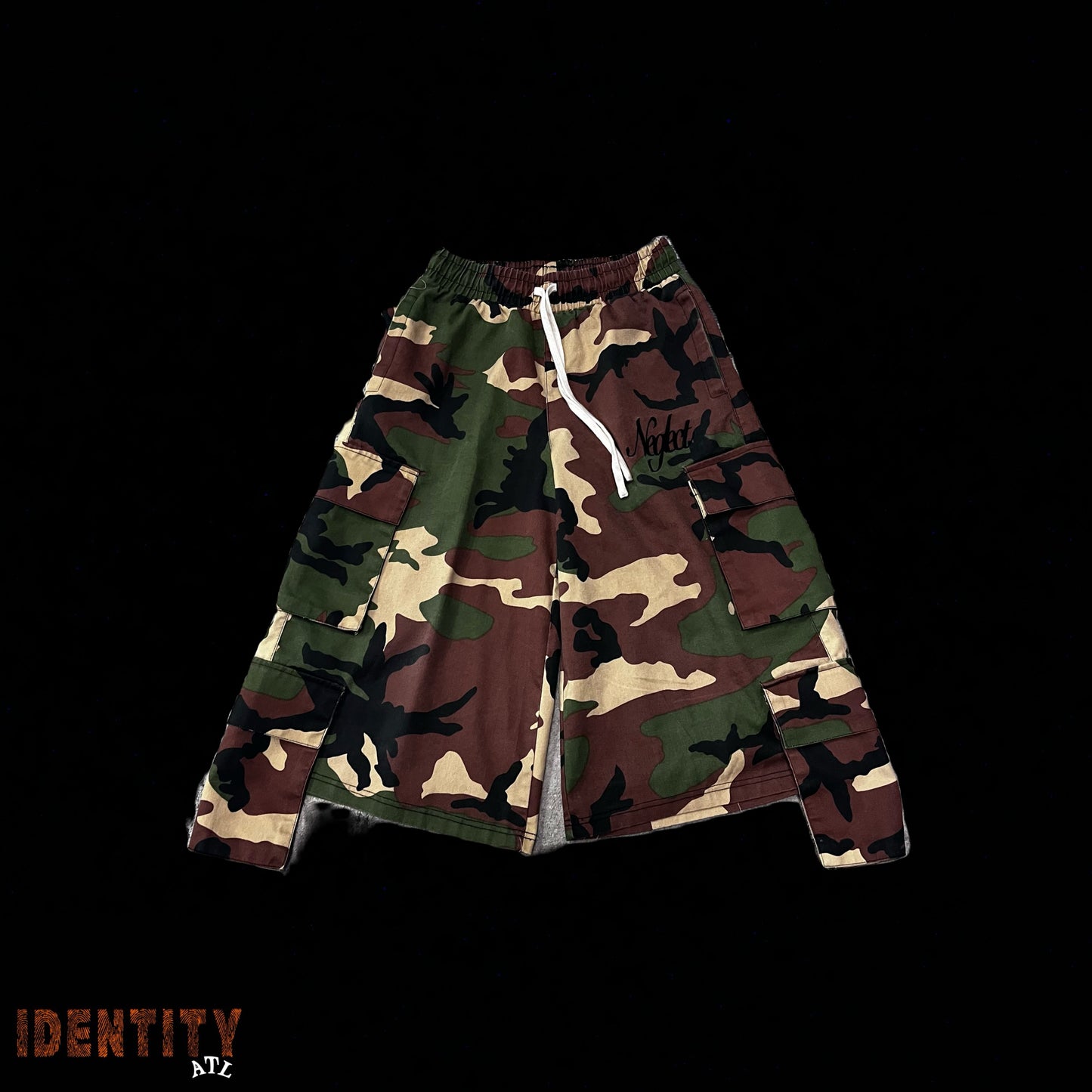 Neglect Negative Camo Shorts