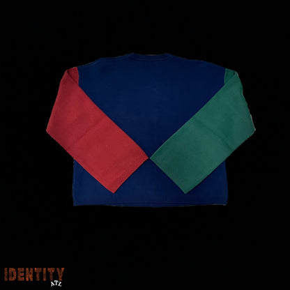 Stay Ribelle Color Block Sweater