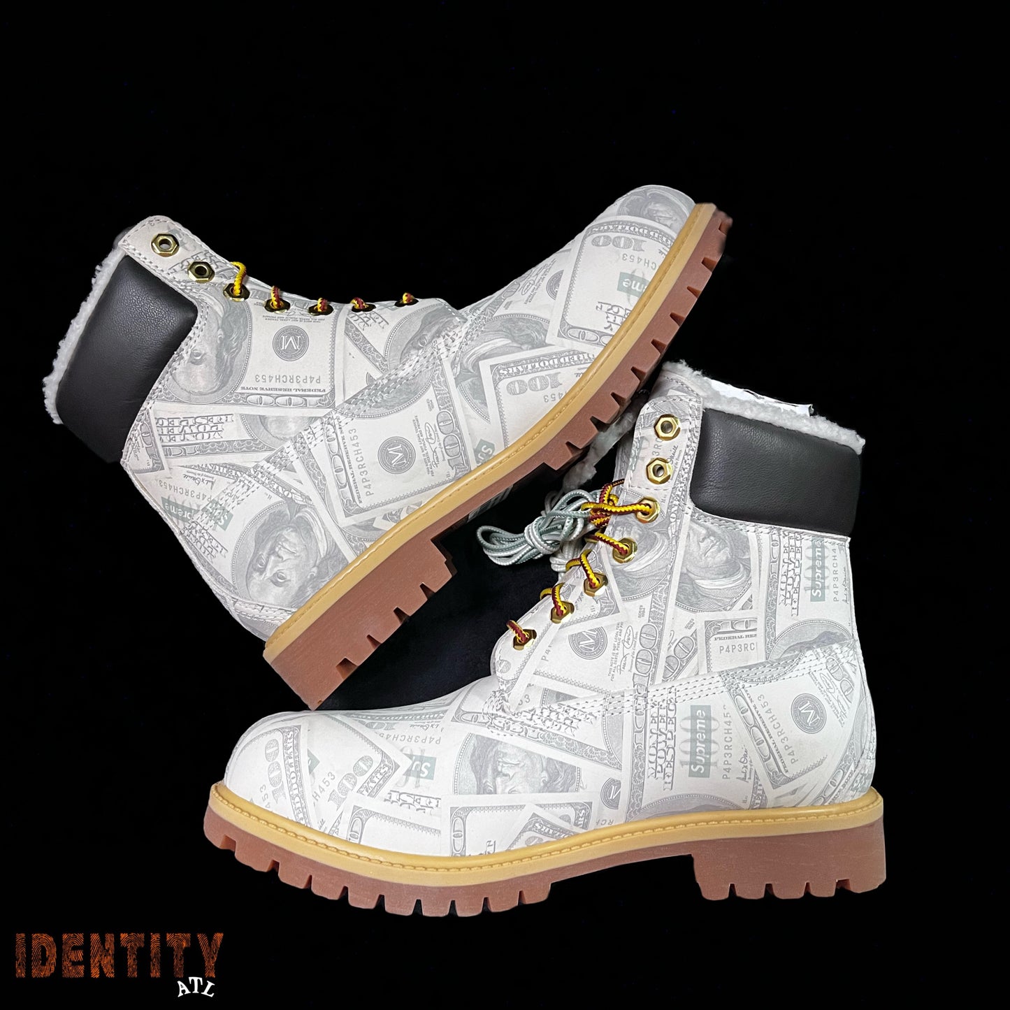 Timberland 6" Premium Waterproof Boot Supreme x MM6 Maison Margiela $100 Bills