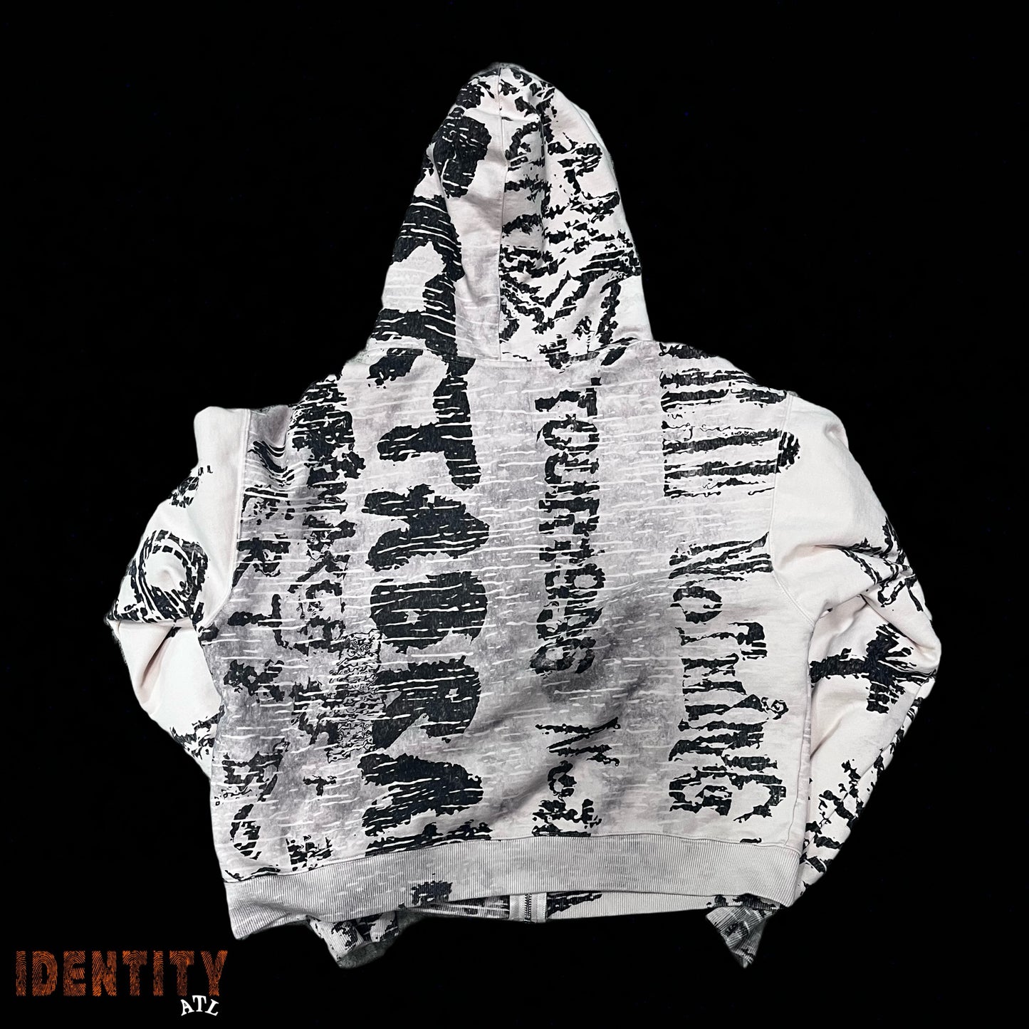 Vertabrae Graffiti Zip Up Hoodie