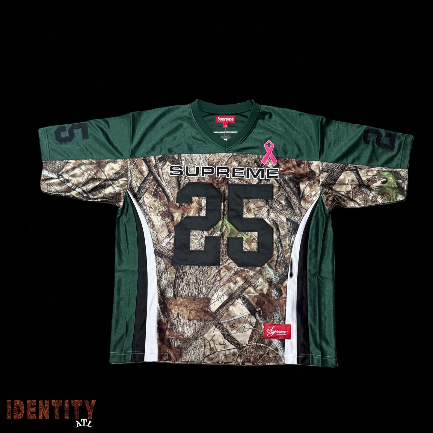 Supreme Breast Cancer Awareness Football Jersey Green
