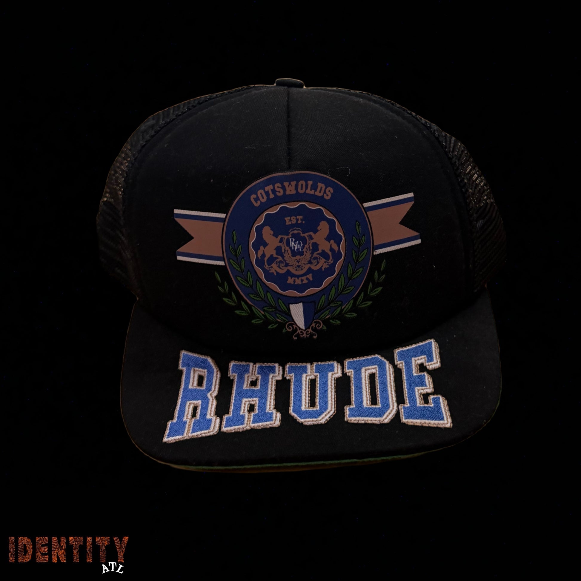 Rhude Cotsworld Crest Trucker Hat