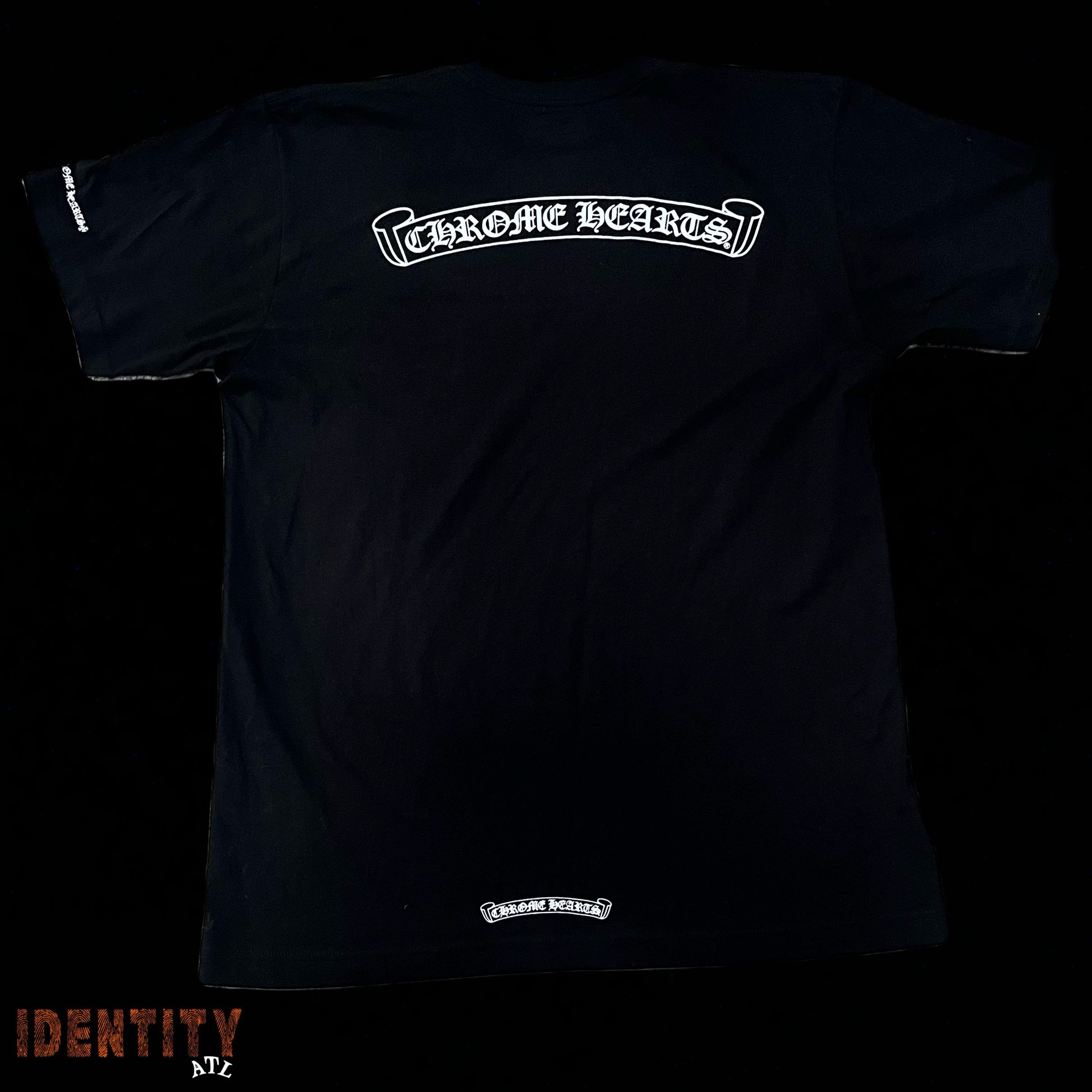 Chrome Heart Scroll Logo Tee
