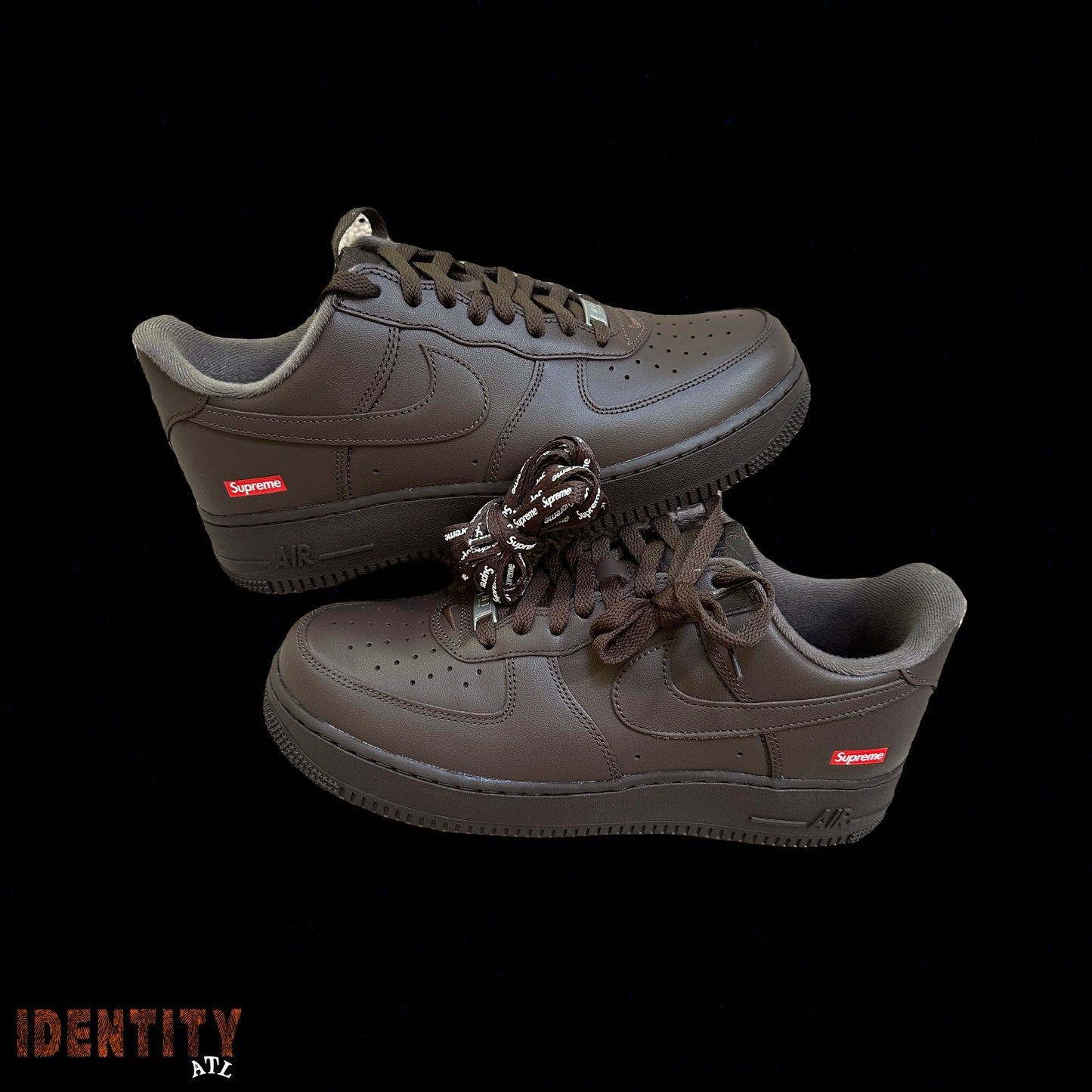 SUPREME AIR FORCE 1 BROWN