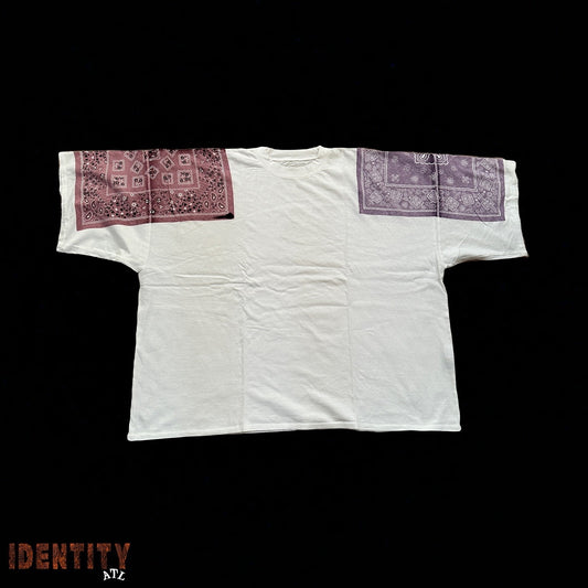 KAPITAL BANDANA SLEEVE TEE PURPLE