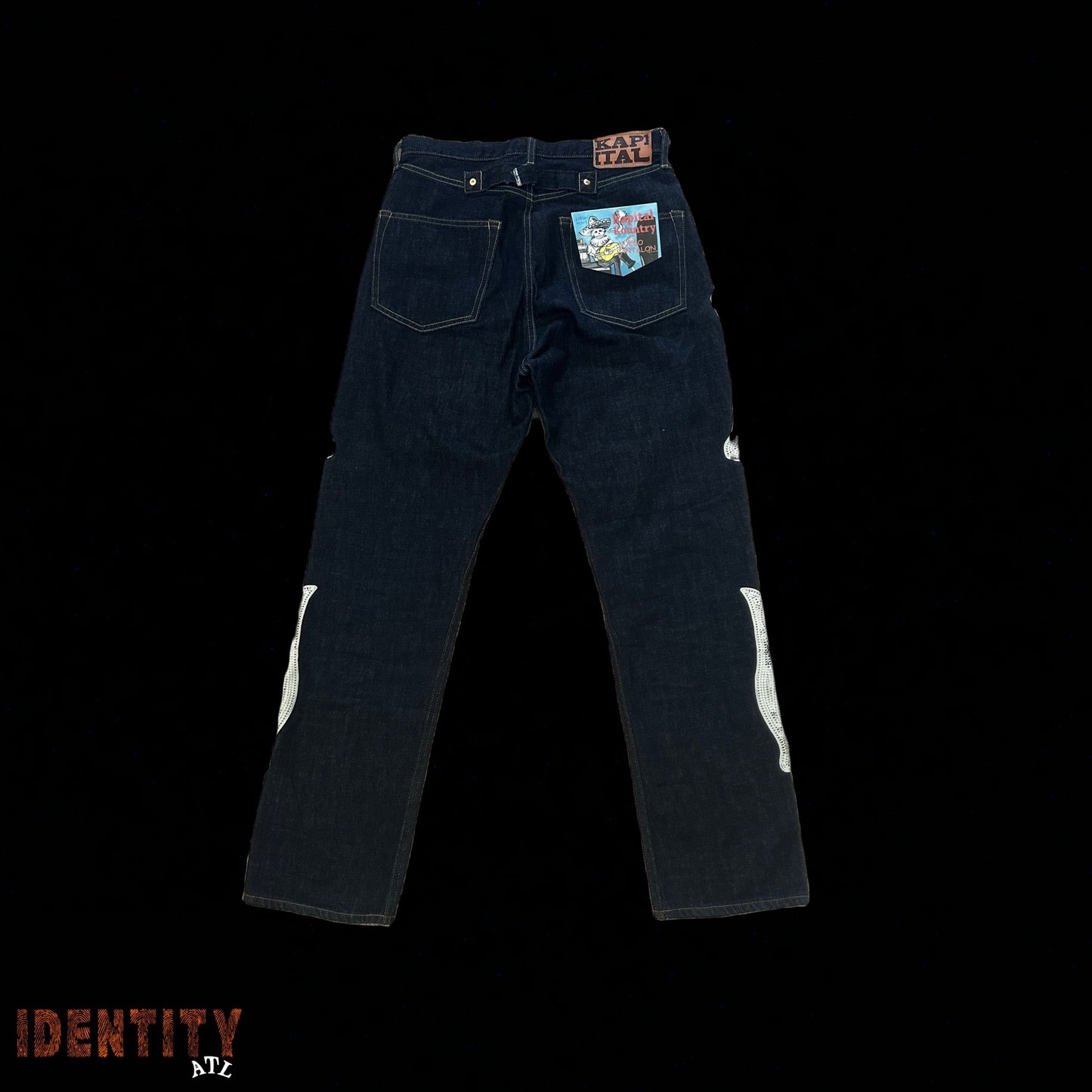 KAPITAL BONES DENIM JEANS