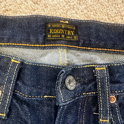 KAPITAL BONES DENIM JEANS