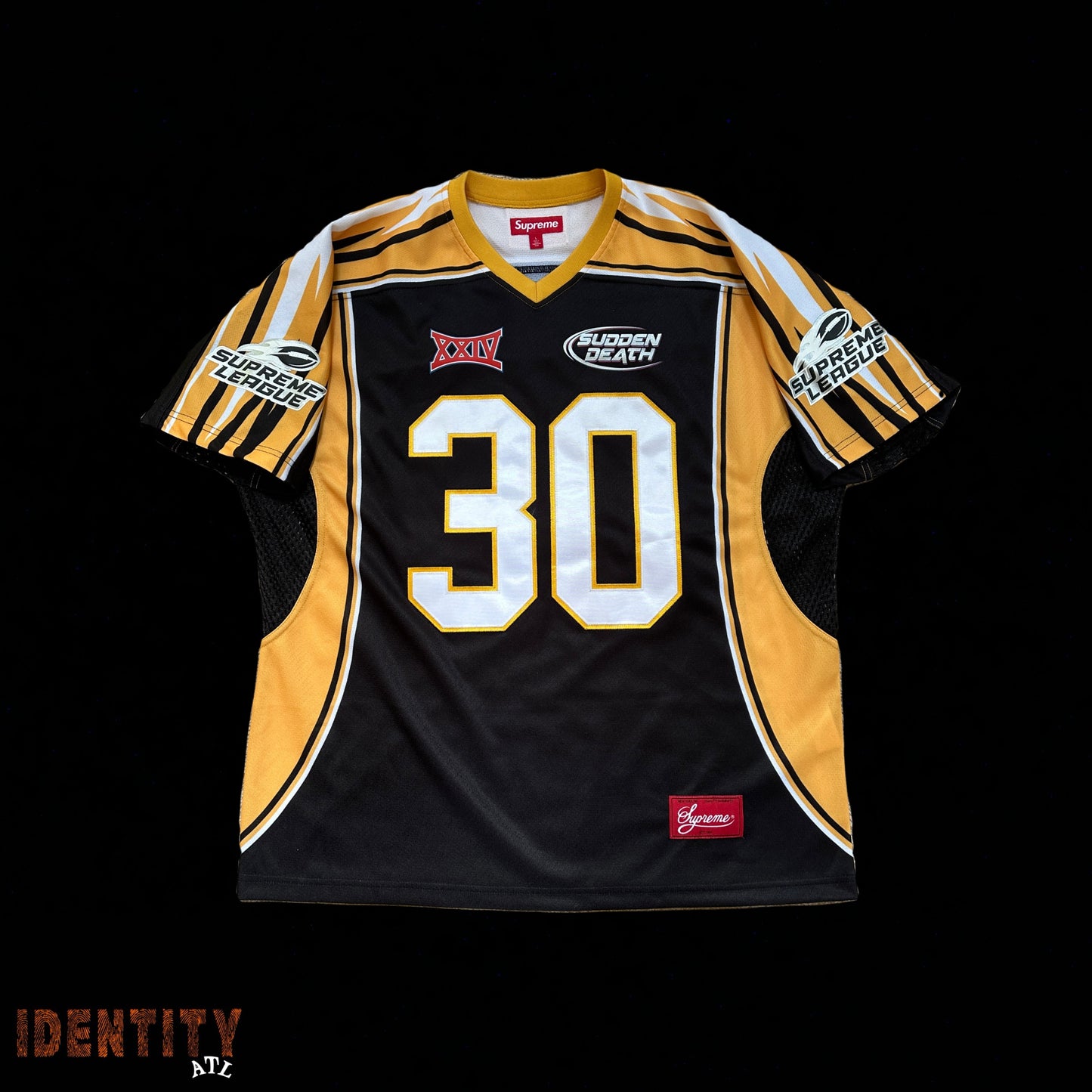 SUPREME SUDDEN DEATH JERSEY BLACK