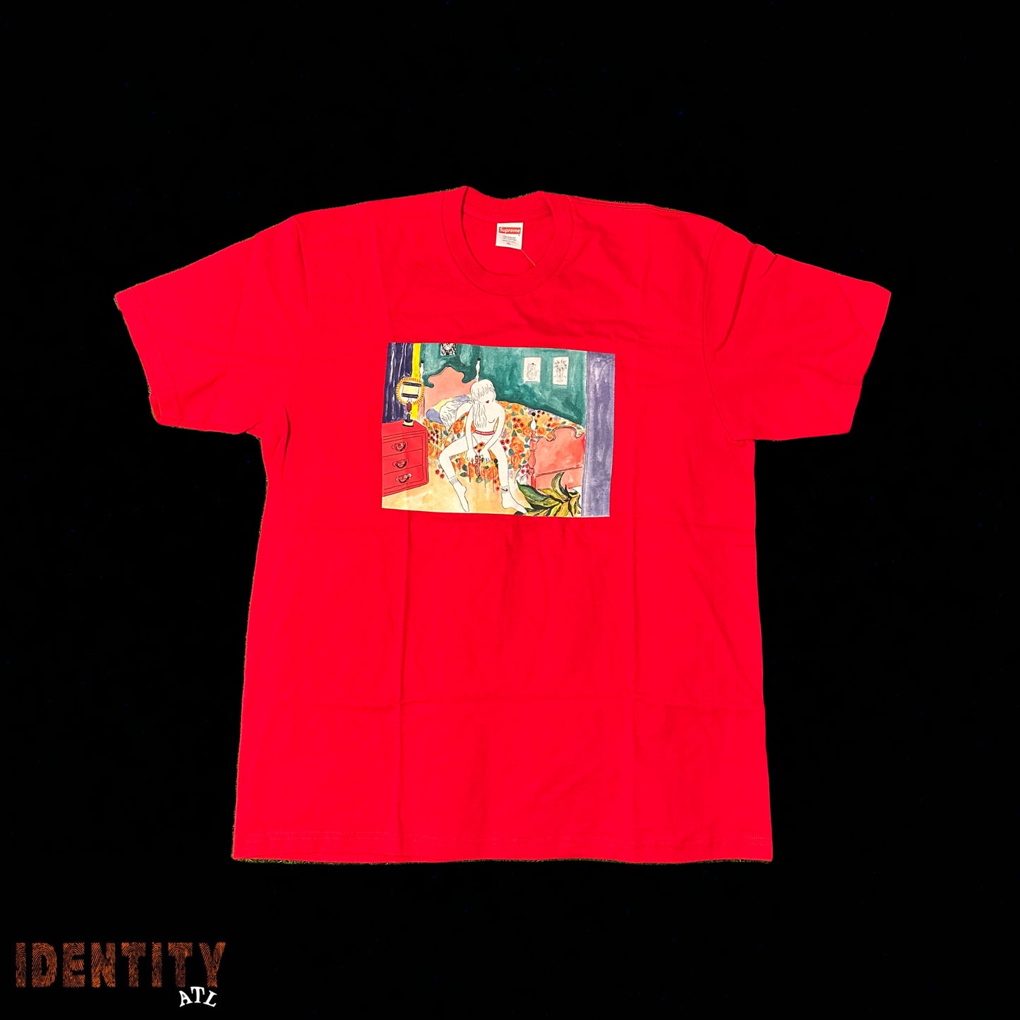 SUPREME BEDROOM TEE RED