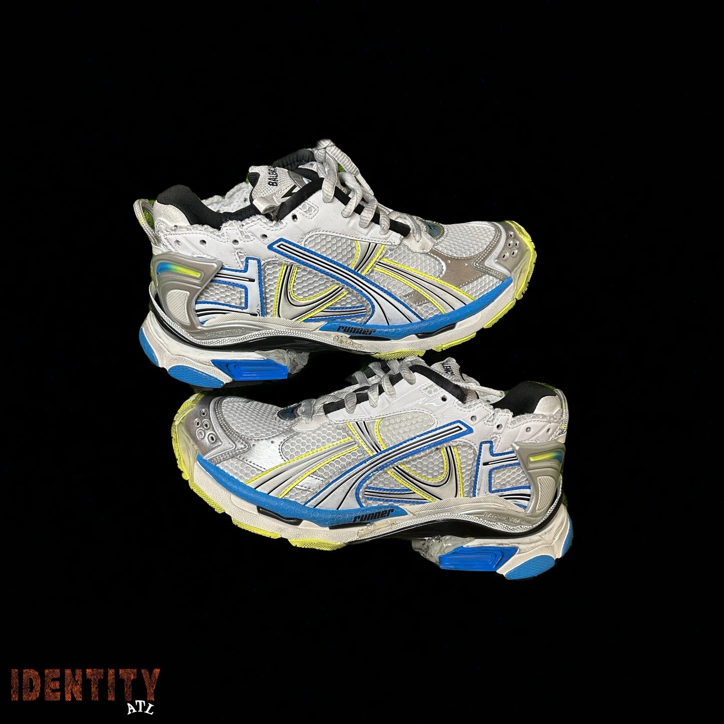 BALENCIAGA TRACK RUNNER YELLOW/BLUE