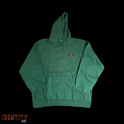 SUPREME X JORDAN HOODIE GREEN