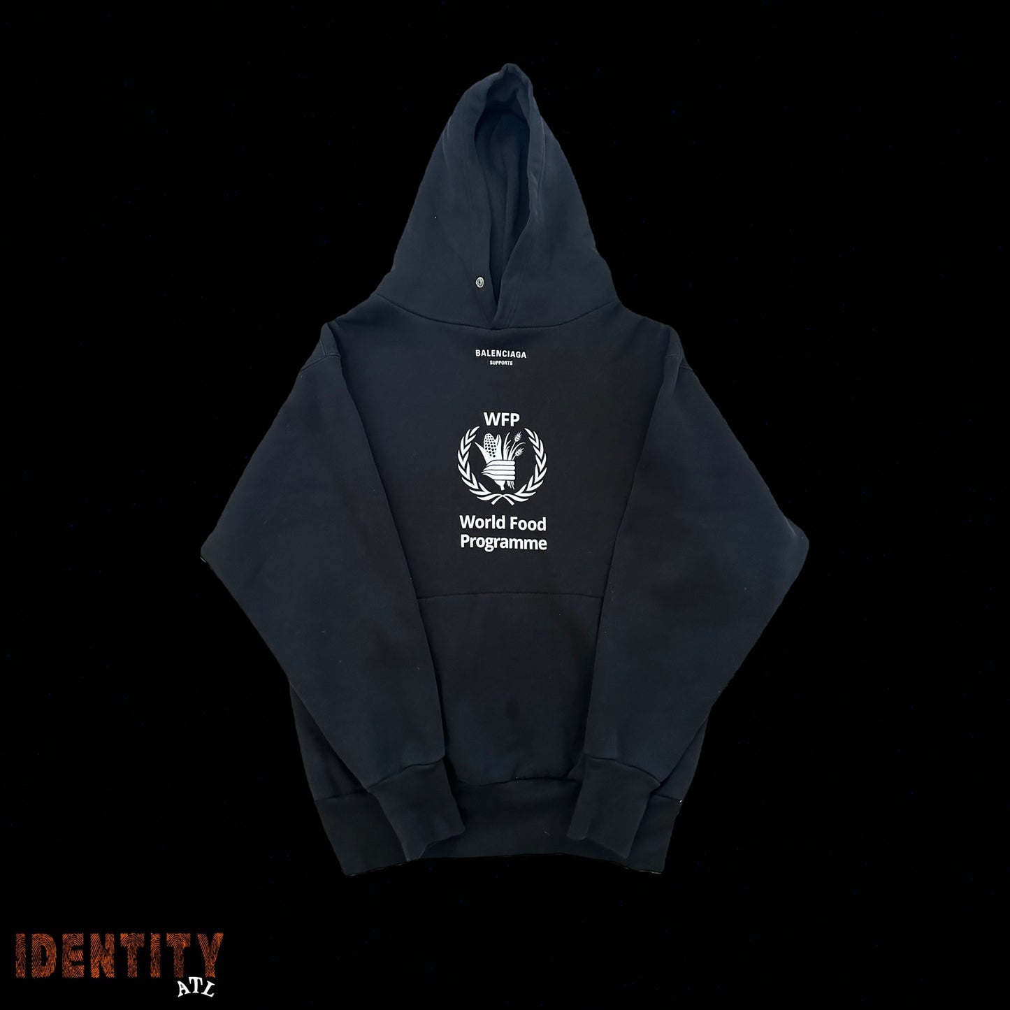 BALENCIAGA WORLD FOOD PROGRAMME HOODIE