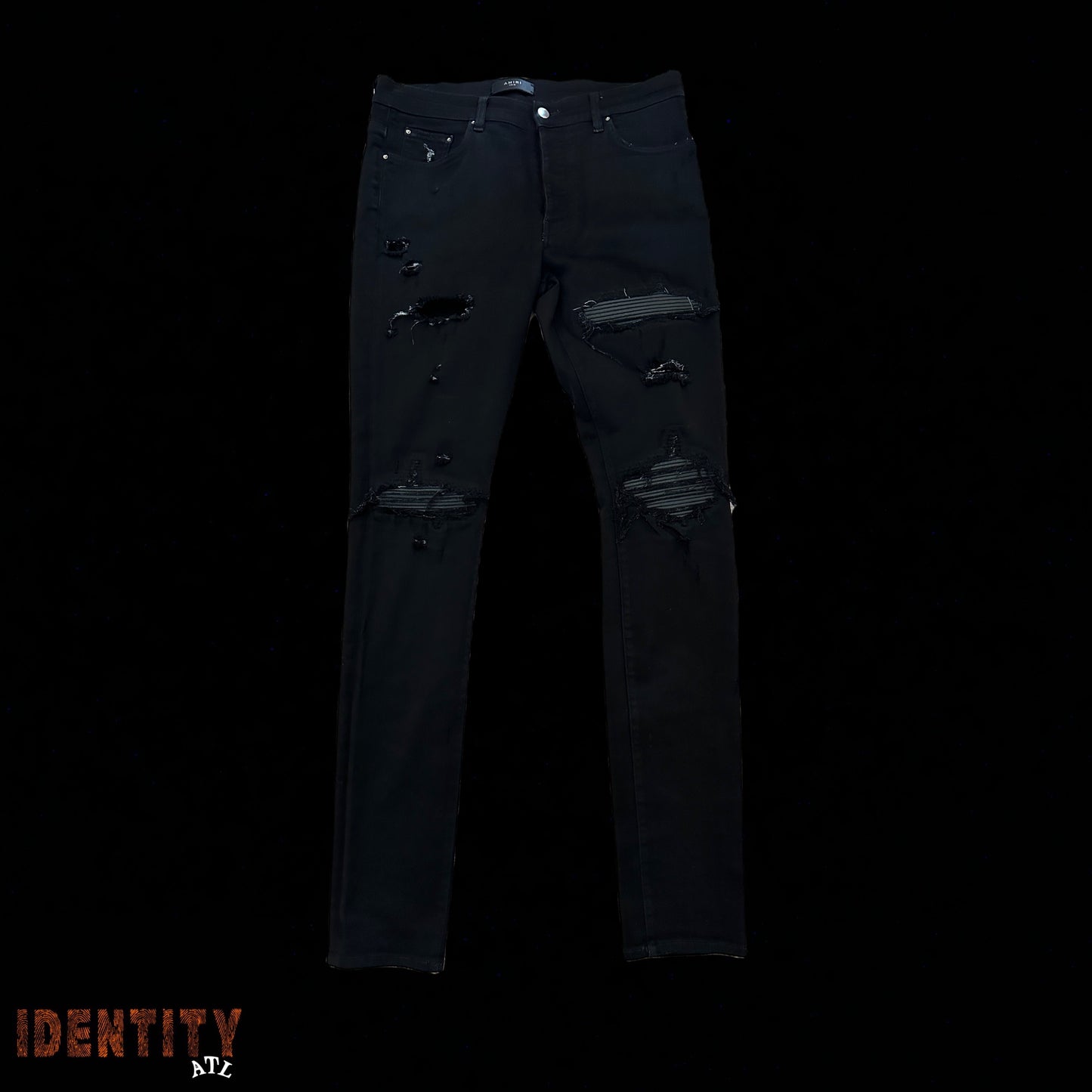 AMIRI MX1 BLACK DENIM JEANS