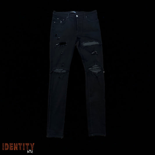 AMIRI MX1 BLACK DENIM JEANS