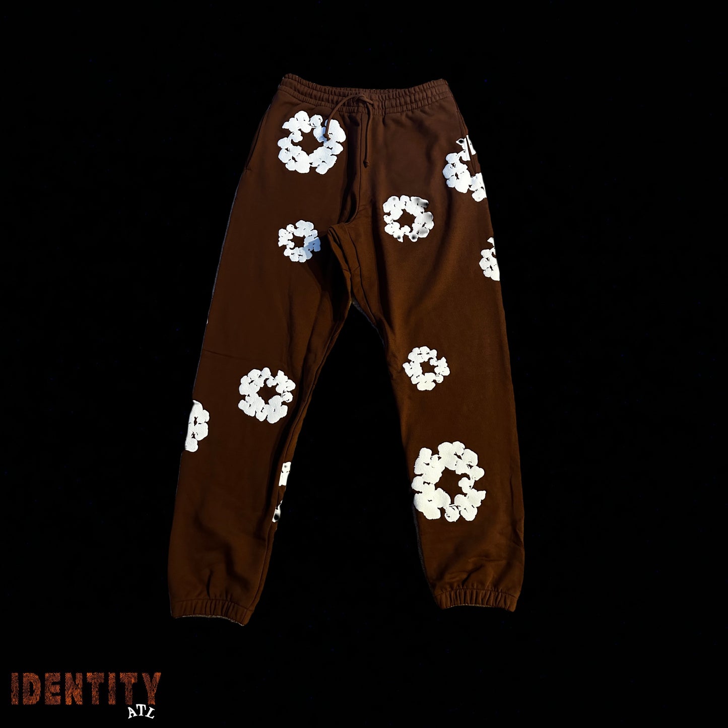 DENIM TEARS SWEATPANTS BROWN