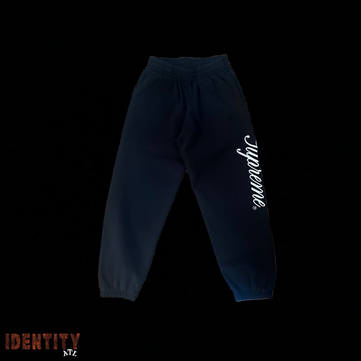 SUPREME SCRIPT SWEATPANTS