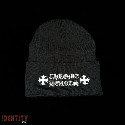 CHROME HEARTS WATCH BEANIE BLACK