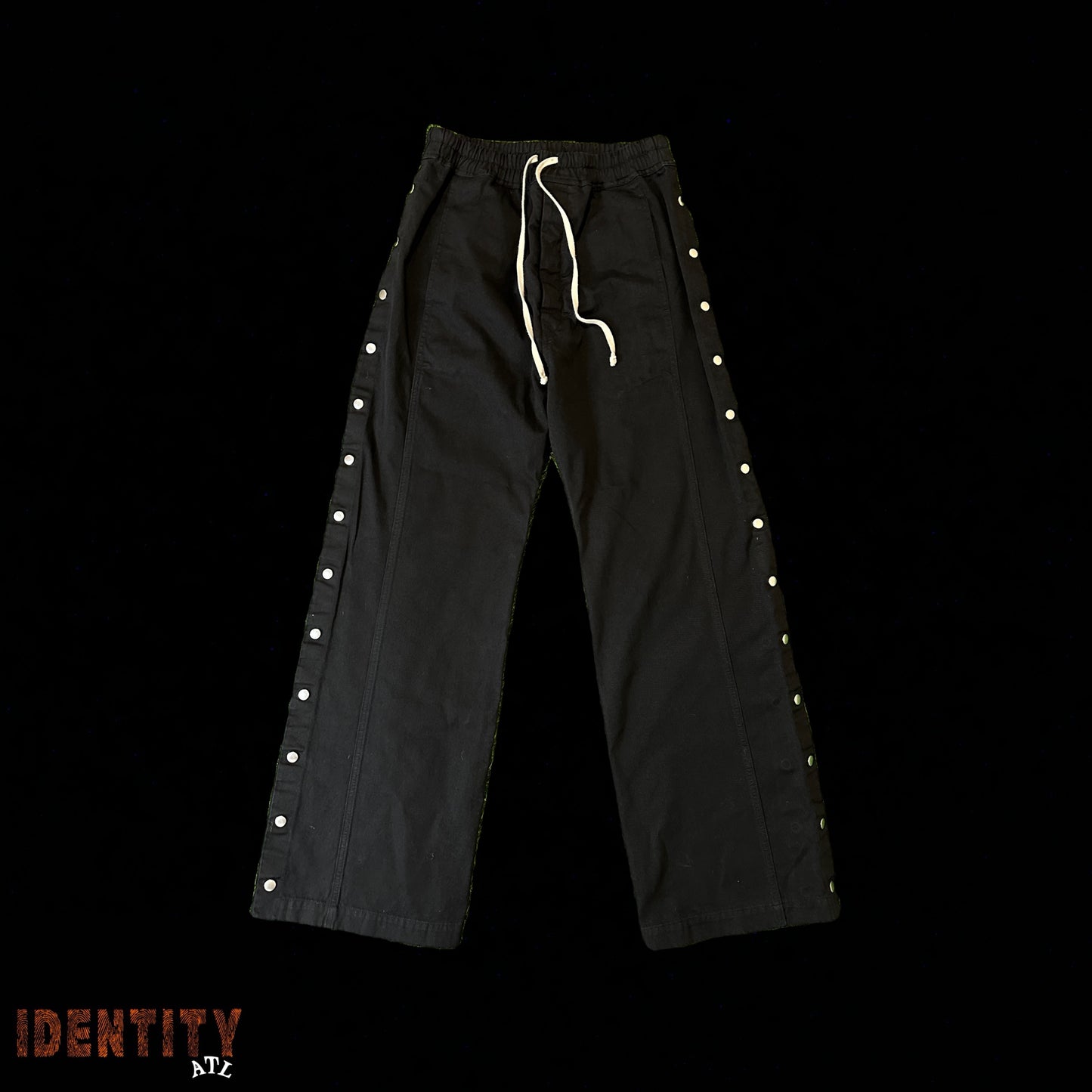 RICK OWENS PUSHER PANTS BLACK