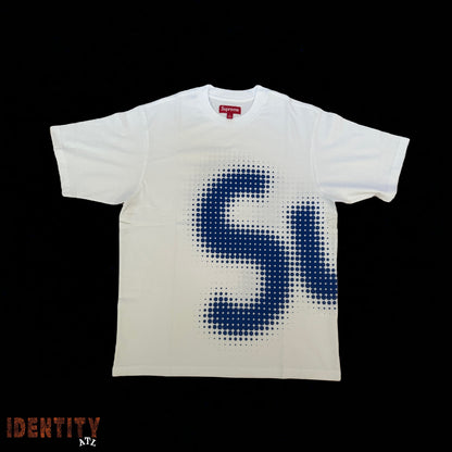 SUPREME HALFTONE S/S TOP WHITE