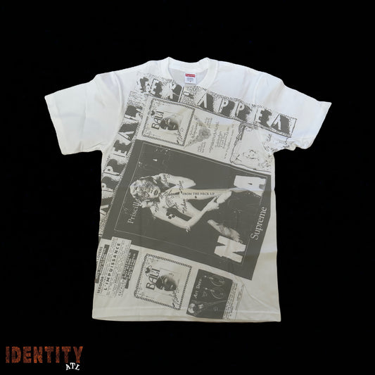 SUPREME COLLAGE TEE WHITE