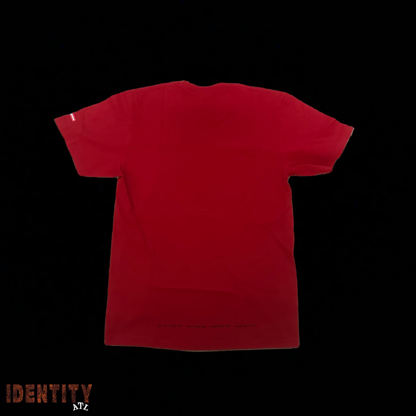 SUPREME TUNNEL TEE RED