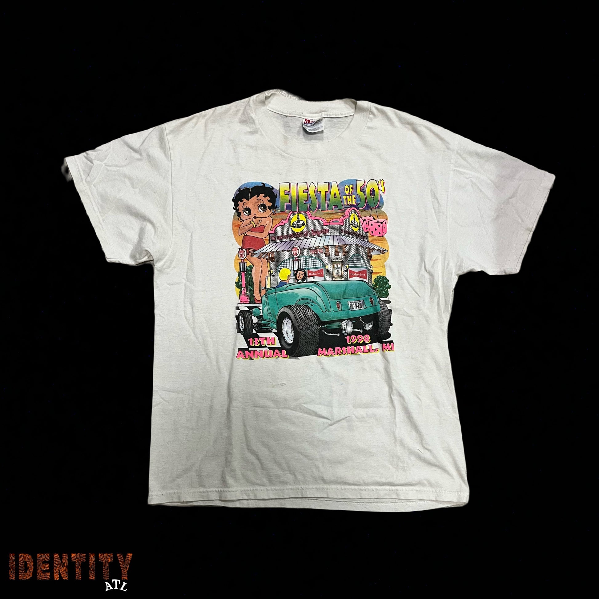 Vintage Betty Boop Fiesta De Los Tee