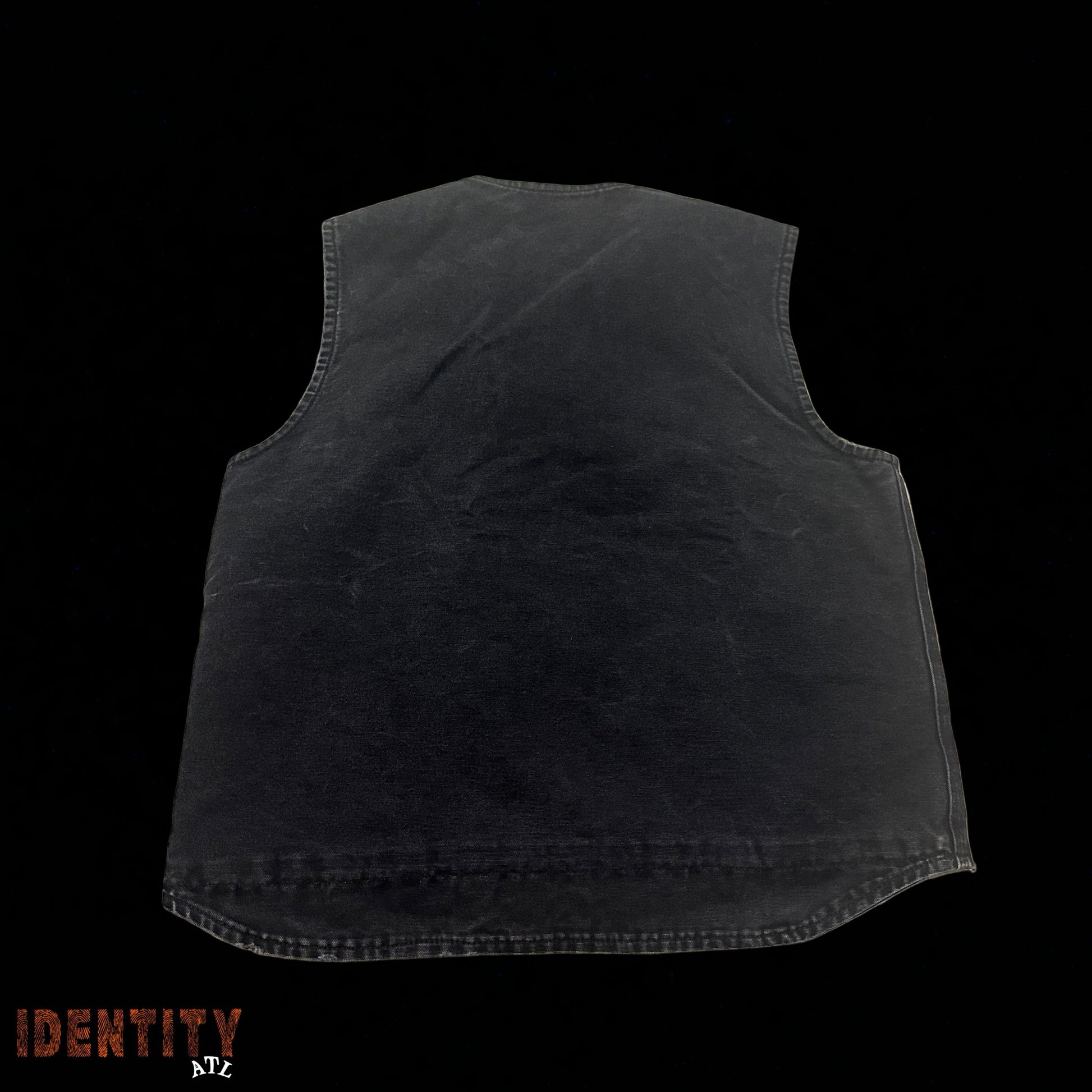 Vintage Carhartt Charcoal Denim Vest