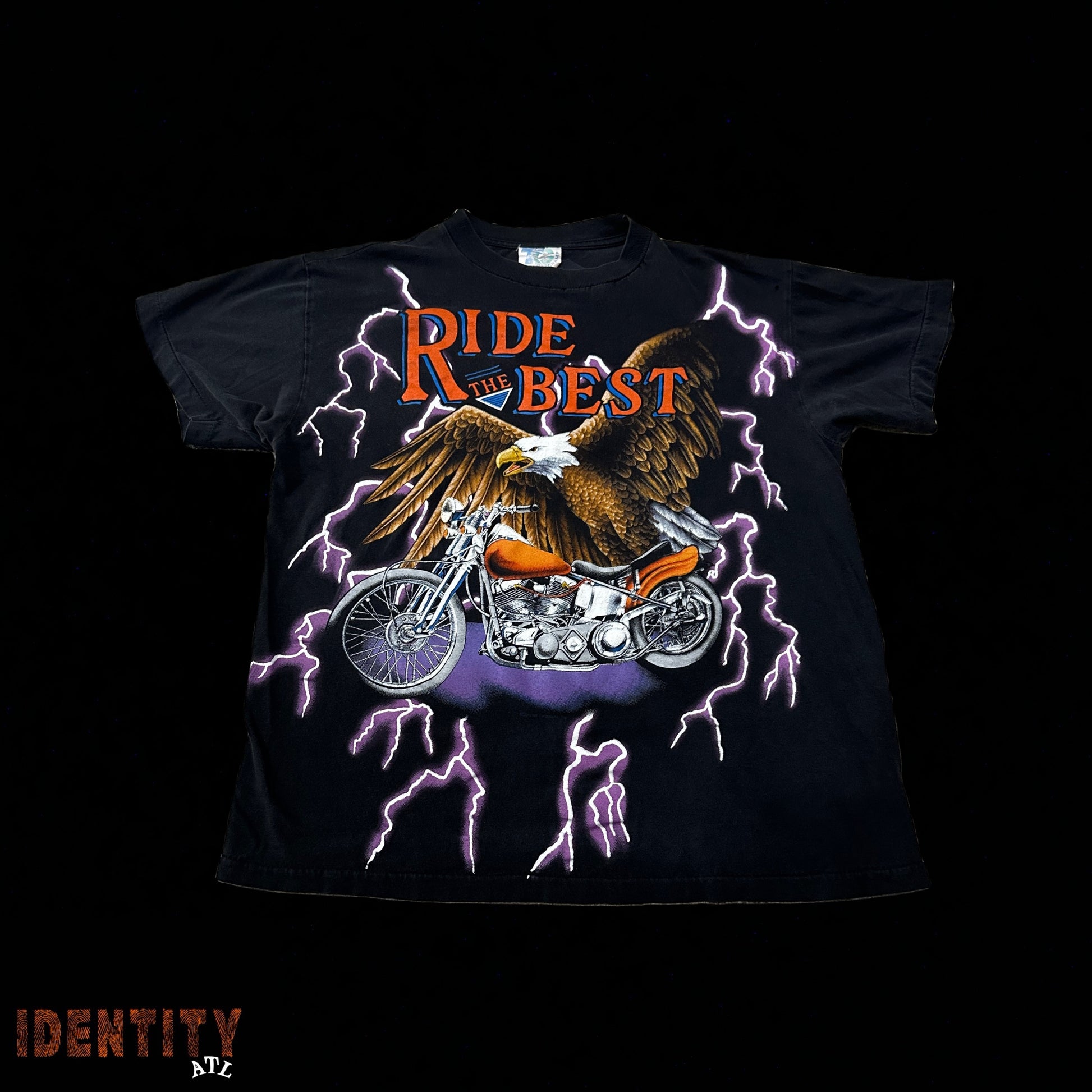 Vintage American Thunder Ride The Best Tee