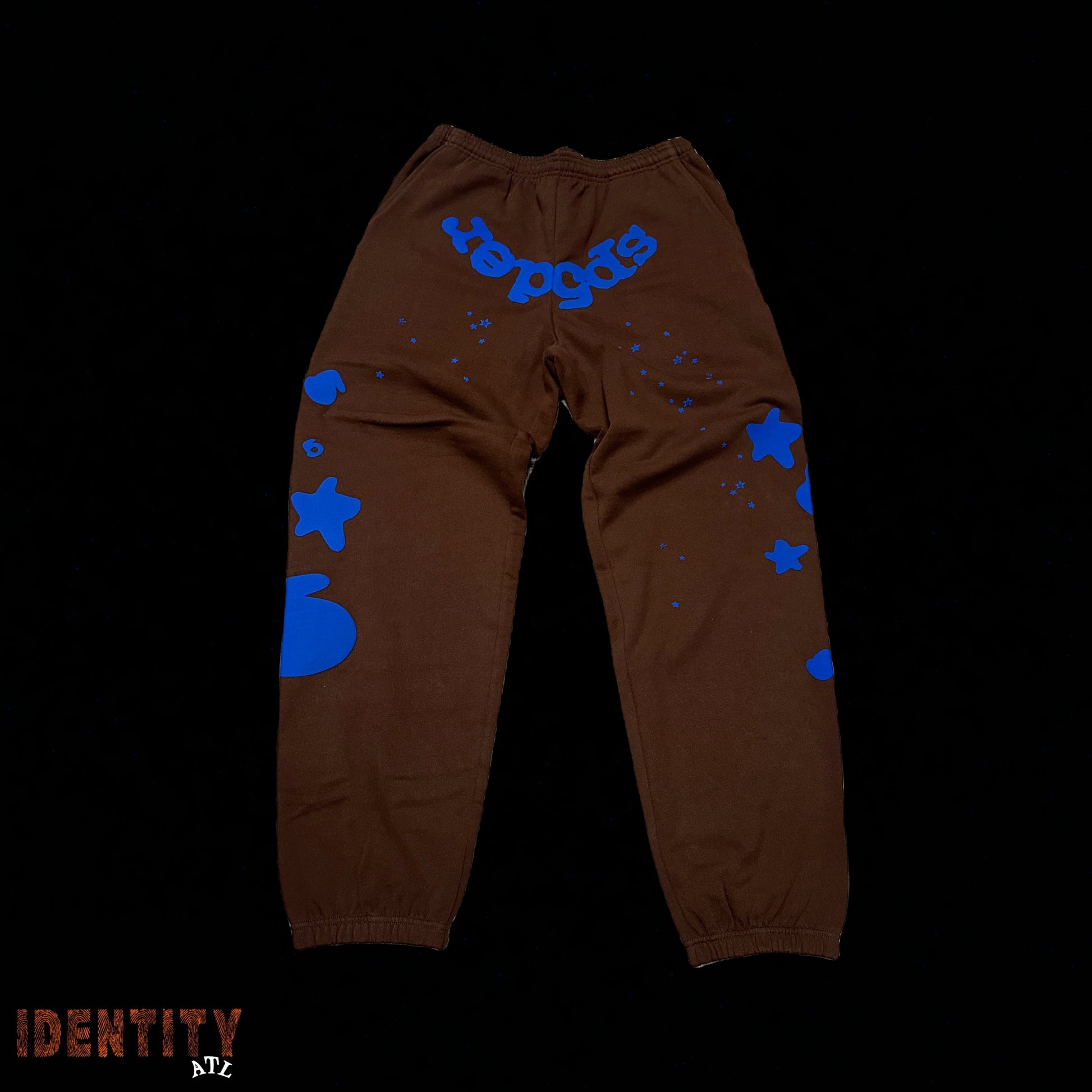 Sp5der Beluga Sweatpants Brown