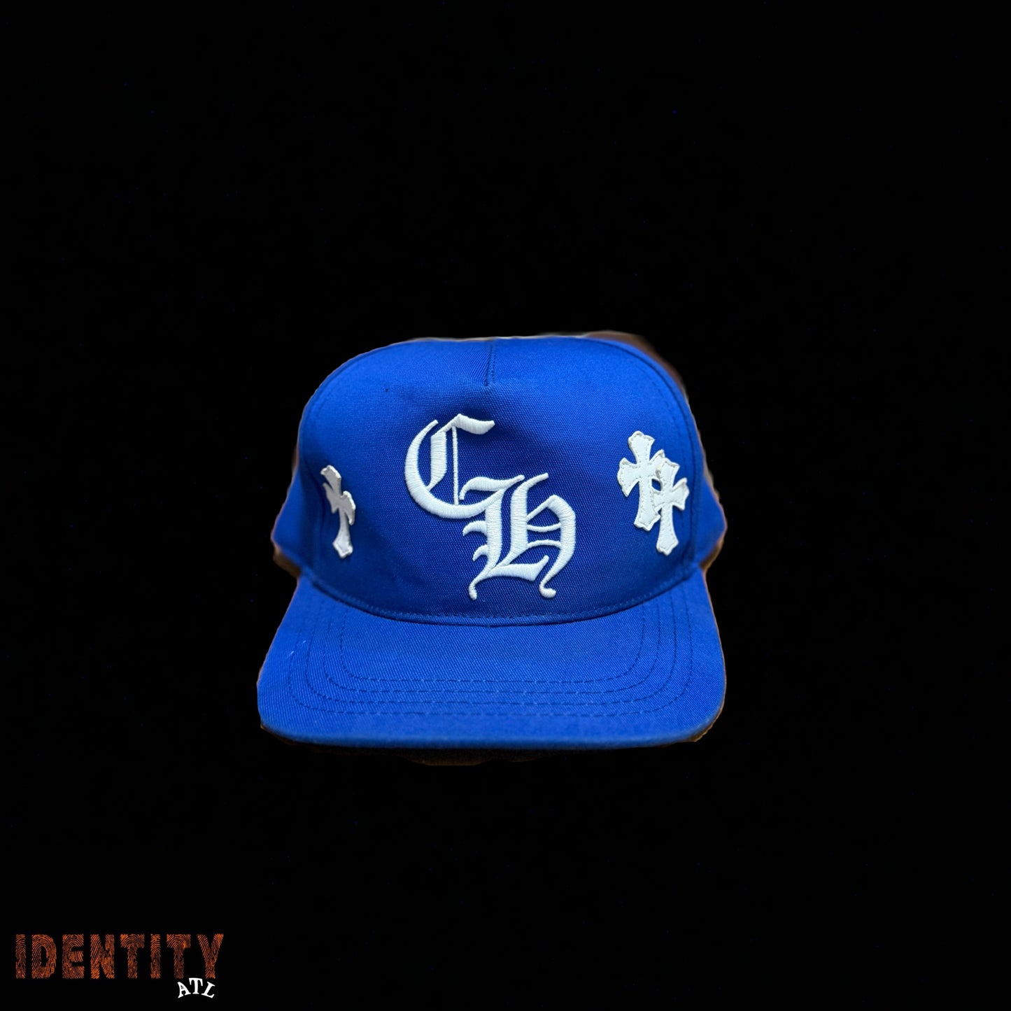 Chrome Hearts Cross Patch Cap Blue