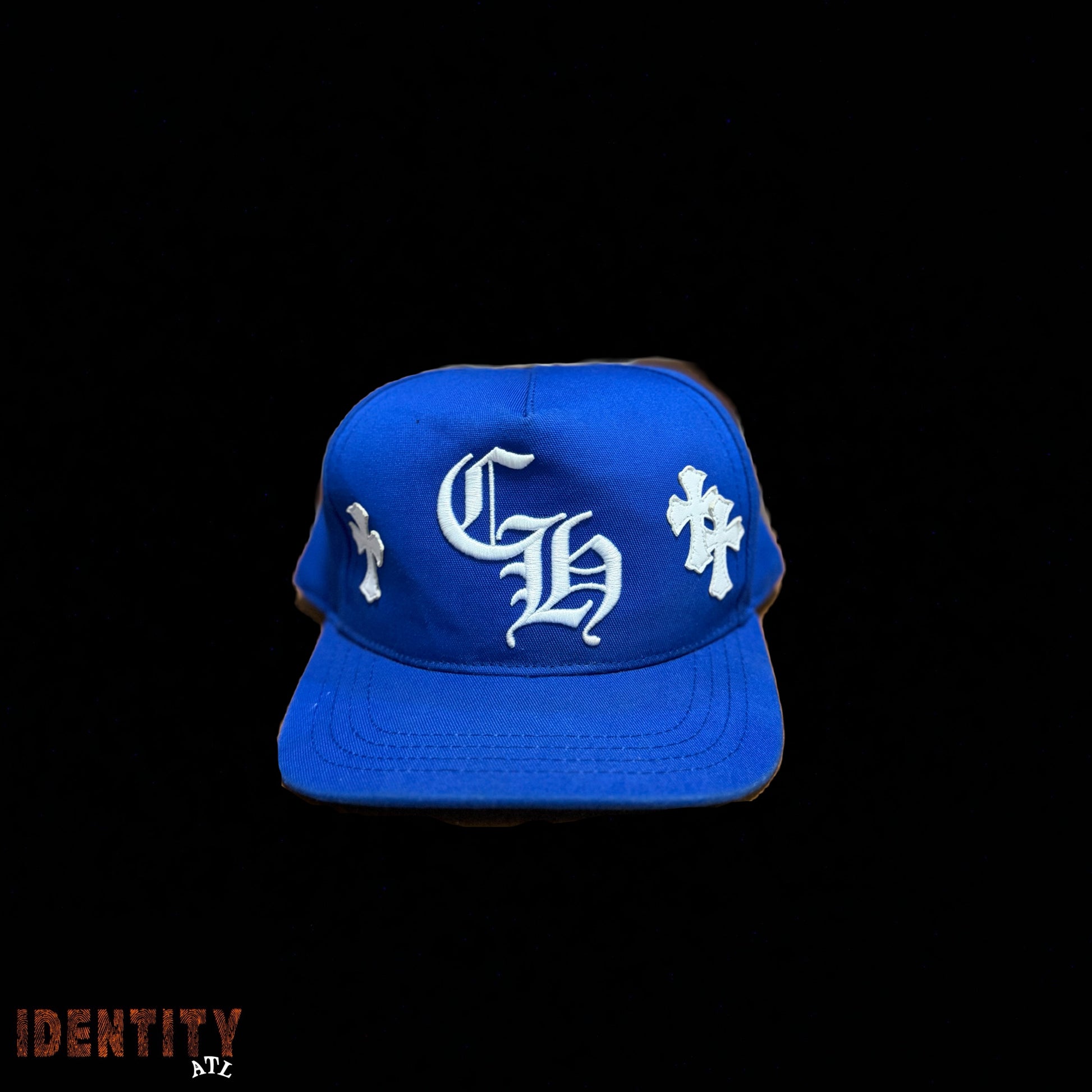 Chrome Hearts Cross Patch Cap Blue