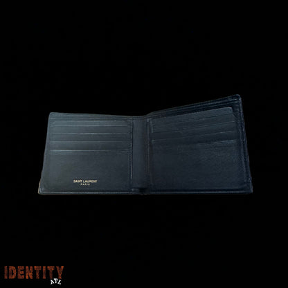 YSL Black Crocodile Wallet