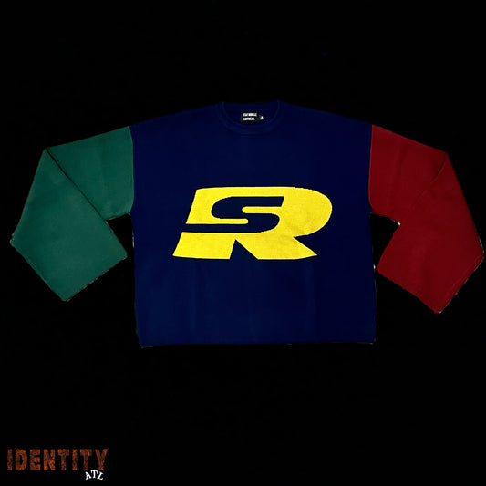 Stay Ribelle Color Block Sweater