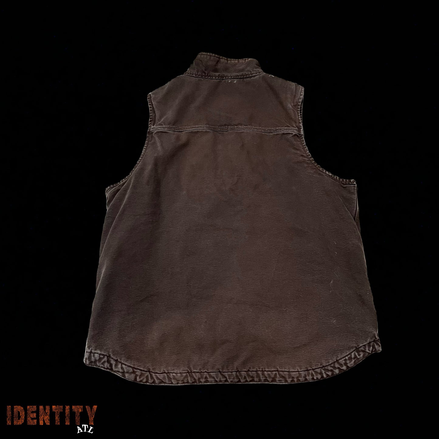 Vintage Carhartt Distressed Brown Vest