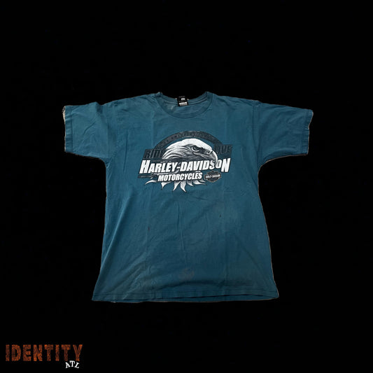 Vintage Harley Davidson Tee Blue