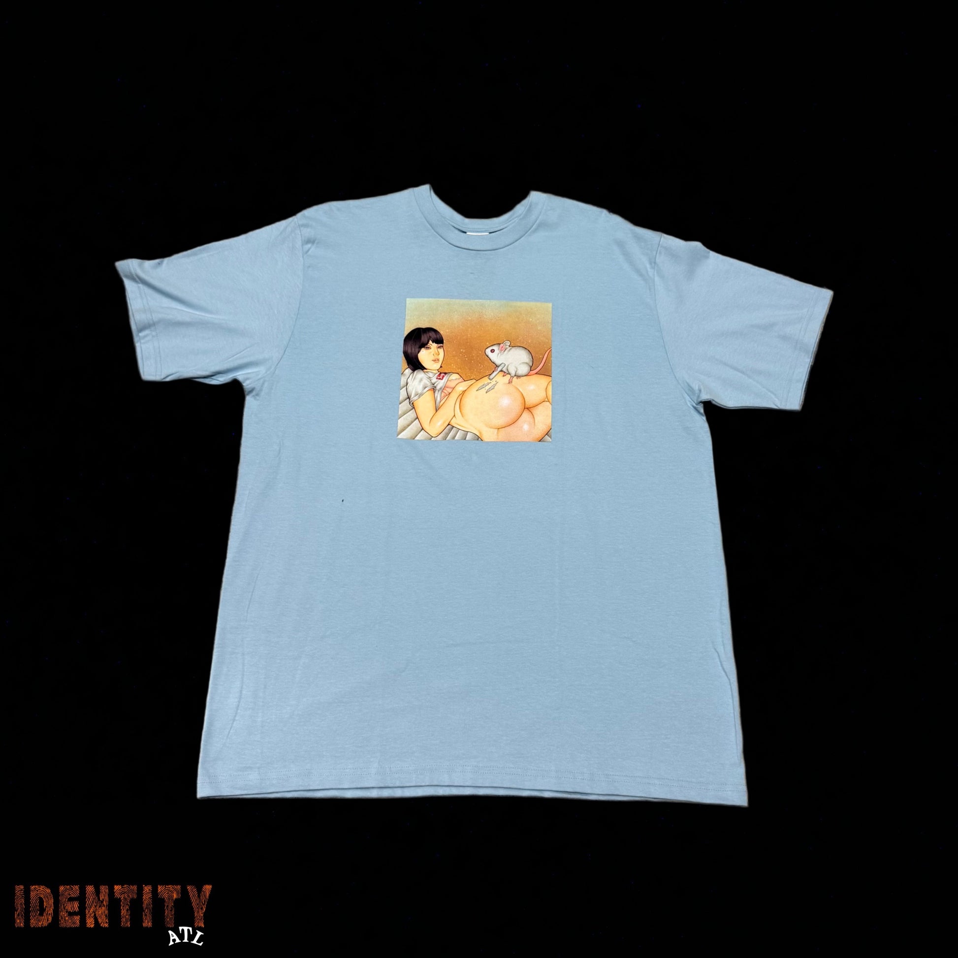 Supreme Mouse Tee (SS25) Powder Blue