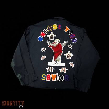 Saint Michael x Denim Tears Choose Your Savior Jacket Black