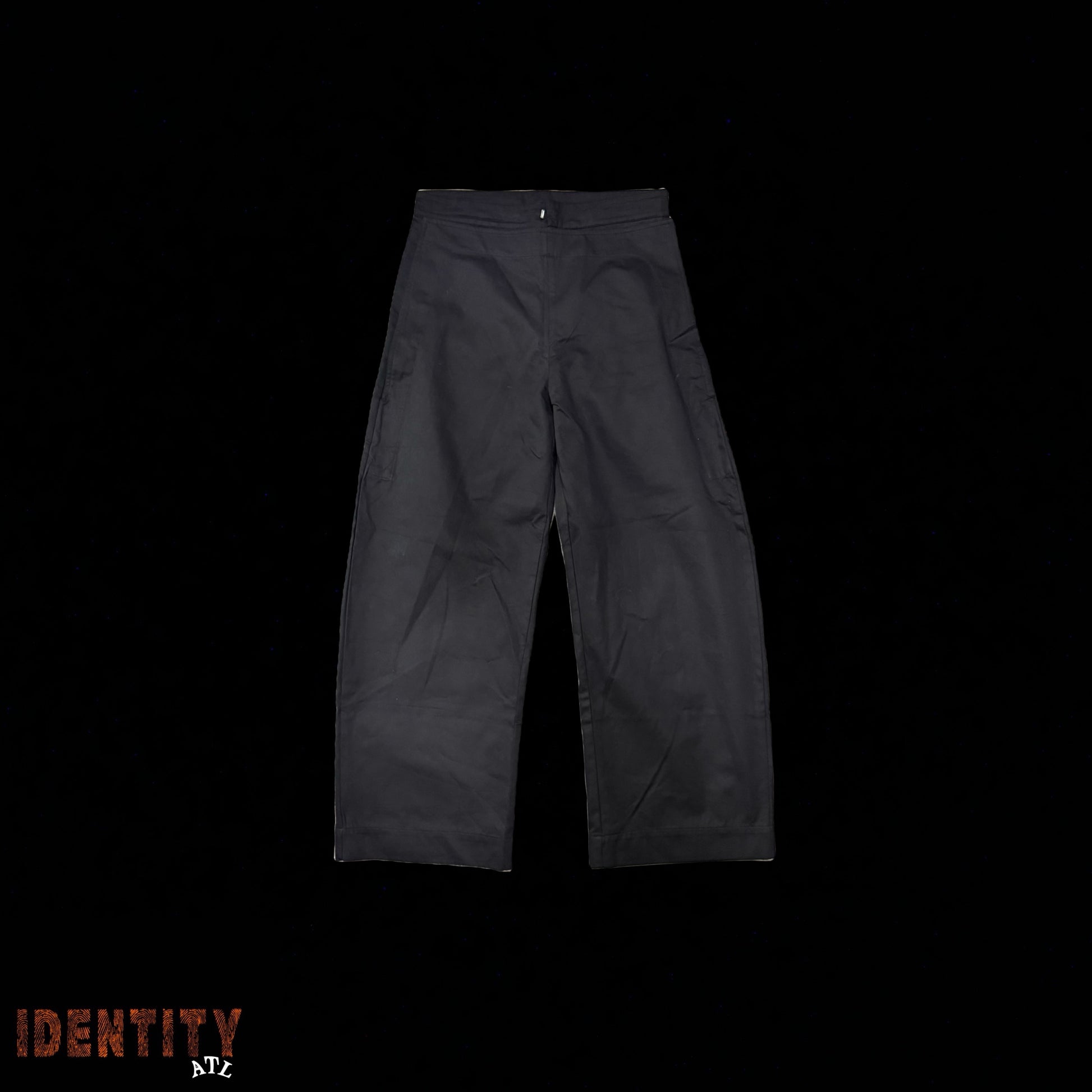 Black Panel Pants